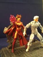 Scarlet Witch and Quicksilver 3 3/4" (Marvel Universe) Custom Action Figure