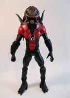Red Lantern Corps - Berserker Predator (Green Lantern) Custom Action Figure