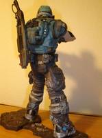 Pendulum War Era COG Soldier (Gears Of War) Custom Action Figure
