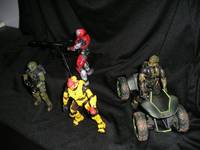 The Hellhounds (Halo) Custom Action Figure