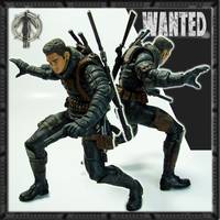 Wanted...Cross Gibson... (Wanted) Custom Action Figure