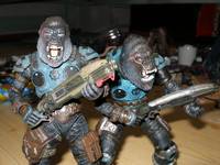 Planet of Apes-Soldiers (Aliens) Custom Action Figure