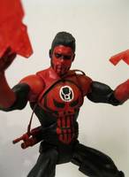 Red Lantern Corps - Punisher (Green Lantern) Custom Action Figure