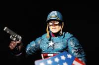 Ultimate Captain Amerrica Repaint (Marvel Legends) Custom Action Figure