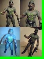 Green Lantern - John Stewart WW2 (DC Universe) Custom Action Figure