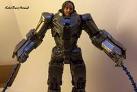 Ivan Vanko Whiplash Mk II Armor (Iron Man 2) Custom Action Figure