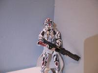 Snow Clone Commander (Star Wars Episode III) Custom Action Figure