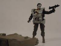 War Zone: the Punisher/ Camo Gear! (Marvel Universe) Custom Action Figure