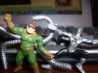 Marvel Handful of Heroes:Warmachine.1st Appearence Iron Man,Doc Ock,Spiderman,Nightcrawler (Marvel) Custom Miniature / Figurine