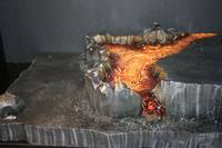 Volcanic Wasteland Display (Diorama) Custom Action Figure