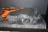 Volcanic Wasteland Display (Diorama) Custom Action Figure