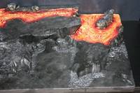 Volcanic Wasteland Display 2 (Diorama) Custom Action Figure