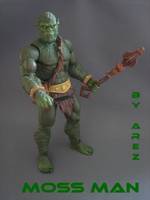 Arez' Moss Man V. 4 (Masters of the Universe) Custom Action Figure
