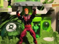 Red Lantern Guy Gardner (Green Lantern) Custom Action Figure