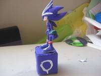Darkspine Silver (Sonic) Custom Action Figure