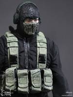 Ghost (Modern Warfare 2) Custom Action Figure