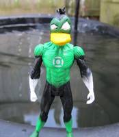 Green Lantern Duck (Green Lantern) Custom Action Figure