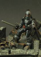 Deadpool X Force (Mega Bloks) (Marvel Legends) Custom Miniature / Figurine