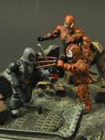Deadpool X Force (Mega Bloks) (Marvel Legends) Custom Miniature / Figurine