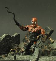 Toxin (Mega Bloks) (Marvel Legends) Custom Miniature / Figurine