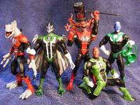 Lanter Corps :  Red & Green (DC Universe) Custom Action Figure