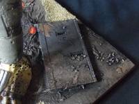 Classic Predator with Burnt Muddy Base (Predator) Custom Diorama / Playset