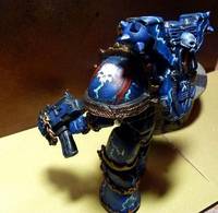 Night Lord Chaos Space Marine (Warhammer) Custom Action Figure
