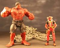 Red Hulk Baf (Marvel Universe) Custom Action Figure