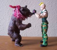 Kuma II (Tekken) Custom Action Figure