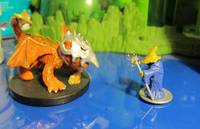 Black Mage (Dungeons and Dragons) Custom Miniature / Figurine