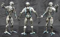Brainiac Robot Battle Damage (DC Direct) Custom Action Figure