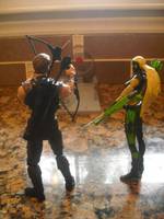 Wal Mart Exclusive Hawkeye (Avengers) Custom Action Figure