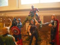 Wal Mart Exclusive Hawkeye (Avengers) Custom Action Figure