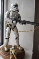 Weathered 501st Stormtrooper (Star Wars) Custom Action Figure