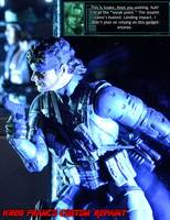 Solid Snake Custom Repaint (MGS2) (Metal Gear Solid) Custom Action Figure