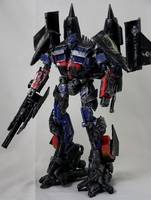 ROTF Power up Optimus Prime Voyager (Transformers - Revenge of the Fallen) Custom Action Figure