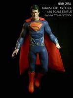 SUPERMAN: MAN of STEEL Henry Cavill (Superman) Custom Action Figure