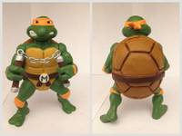 Michaelangelo (Cartoon Version) (Teenage Mutant Ninja Turtles) Custom Action Figure