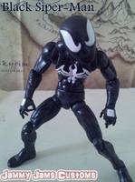 Black Spiderman (Marvel Legends) Custom Action Figure