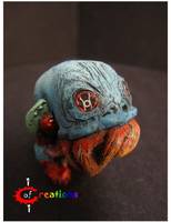 Red Lantern Cthulhu (Green Lantern) Custom Miniature / Figurine