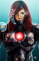 Pepper Potts as War Maiden (Iron Man) Custom Action Figure