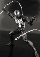 Symbiote Spidrman (Marvel Legends) Custom Action Figure