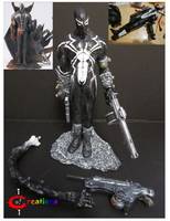 Steampunk Agent Venom (Flash Thompson) (Marvel Select) Custom Action Figure
