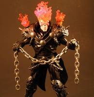 Ghost Rider with Hellcycle (Marvel Legends) Custom Action Figure