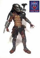 Custom NECA Cracked Tusk Predator (Kenner Homage) (Predator) Custom Action Figure