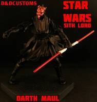 Sith Lord Darth Maul 1.0 (Star Wars) Custom Action Figure