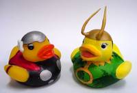Thor & Loki Duckies (Avengers) Custom Miniature / Figurine