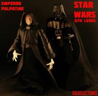 Sith Lord Darth Sidious Emperor 1.0 (Star Wars) Custom Action Figure