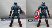 Halo Captain America (Halo) Custom Action Figure