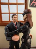 Bruce Wayne (Chris Bale Batman the Dark Knight Rises) (Marvel Universe) Custom Action Figure